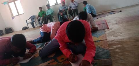 Literacy program adult who are not able to read and write by Kutia pastors